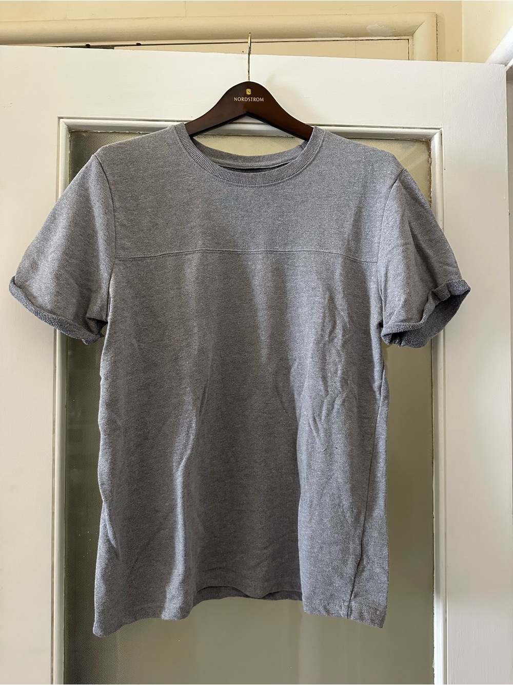 Forever21 Mens Crewneck T-Shirt - Gray